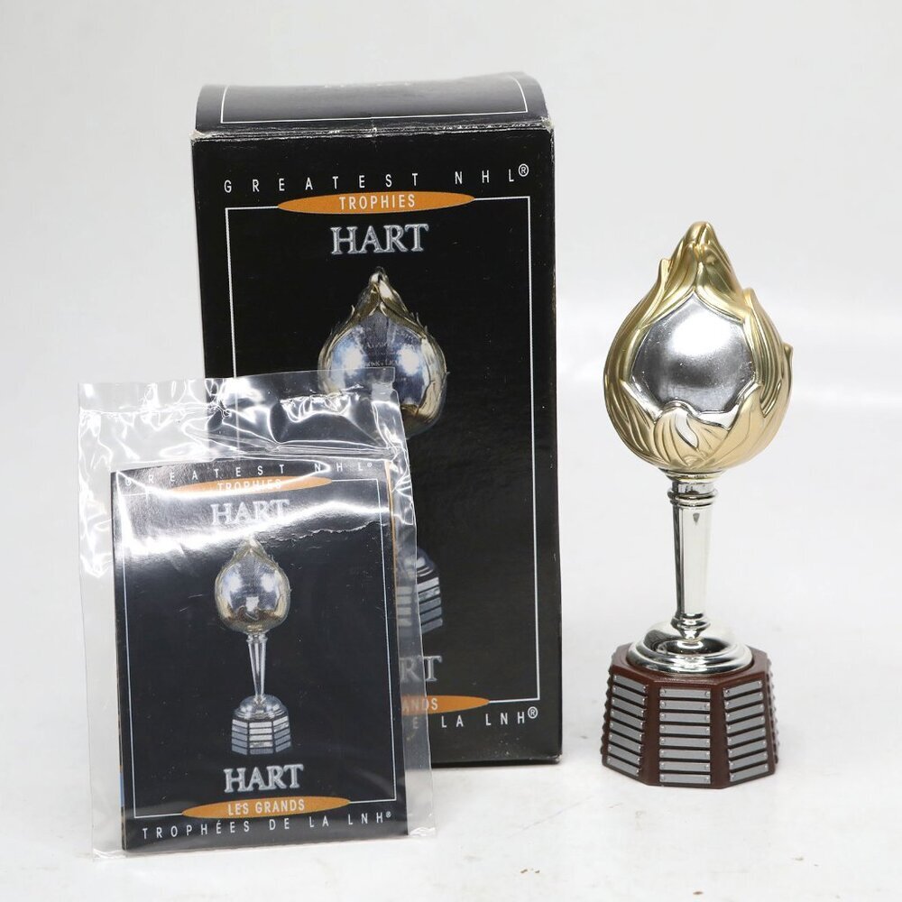 Vintage NHL McDonald's Trophies  Hart Trophy Hokey Collectable W/Box